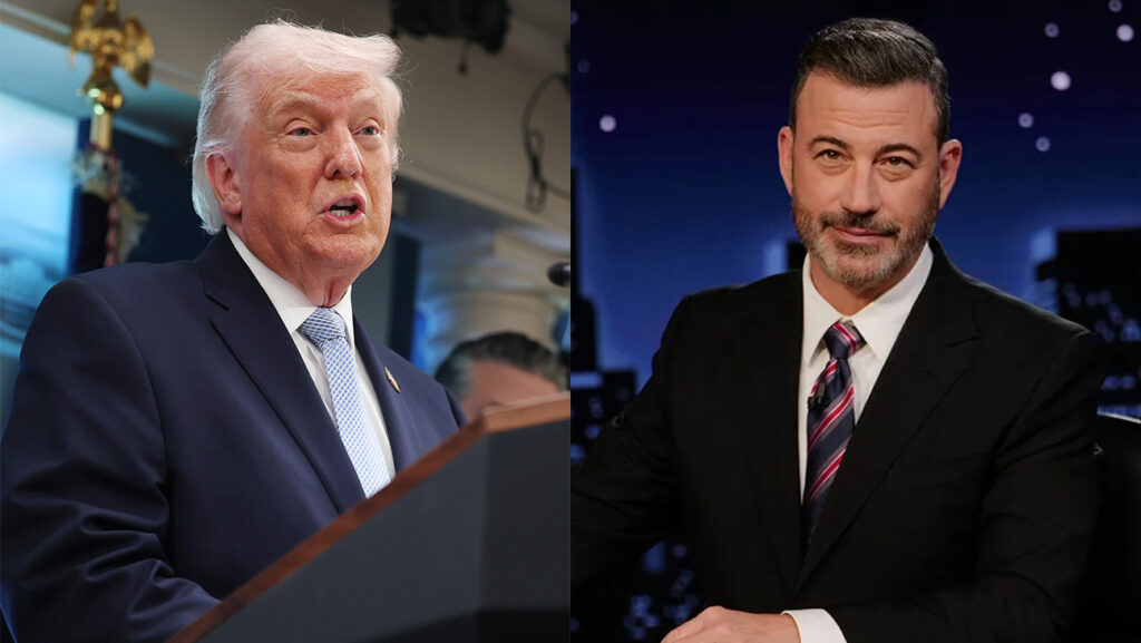 Donald Trump and Jimmy Kimmel