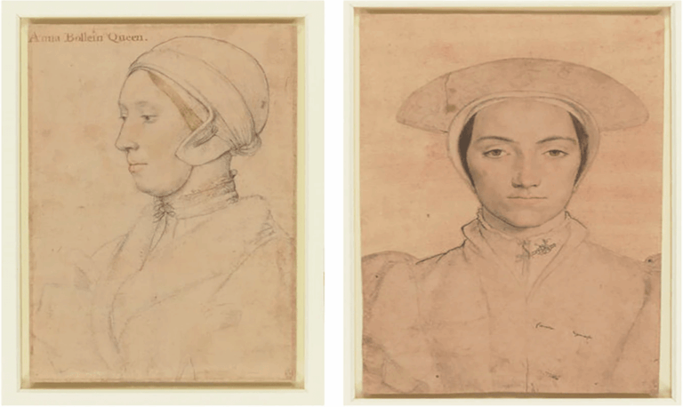 AI Used to Identify Unknown Subject in Holbein Drawing as Anne Boleyn
