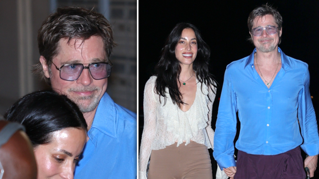 Brad Pitt & Ines de Ramon Grinning in Paris After His Son Drops ‘Pitt’ Last Name Brad Pitt & Ines de Ramon Grinning in Paris After His Son Drops 'Pitt' Last Name
