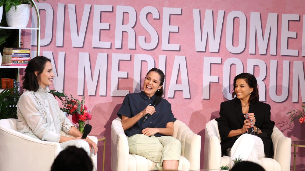 Eva Longoria, ‘House of the Spirits’ EPs on Adapting Allende’s Novel Fernanda Urrejola, Francisca Alegría and Eva Longoria at NALIP Diverse Women In Media Forum 2026 at W Hollywood on May 1, 2026 in Hollywood, California. (Photo by Anna Webber/NALIP)