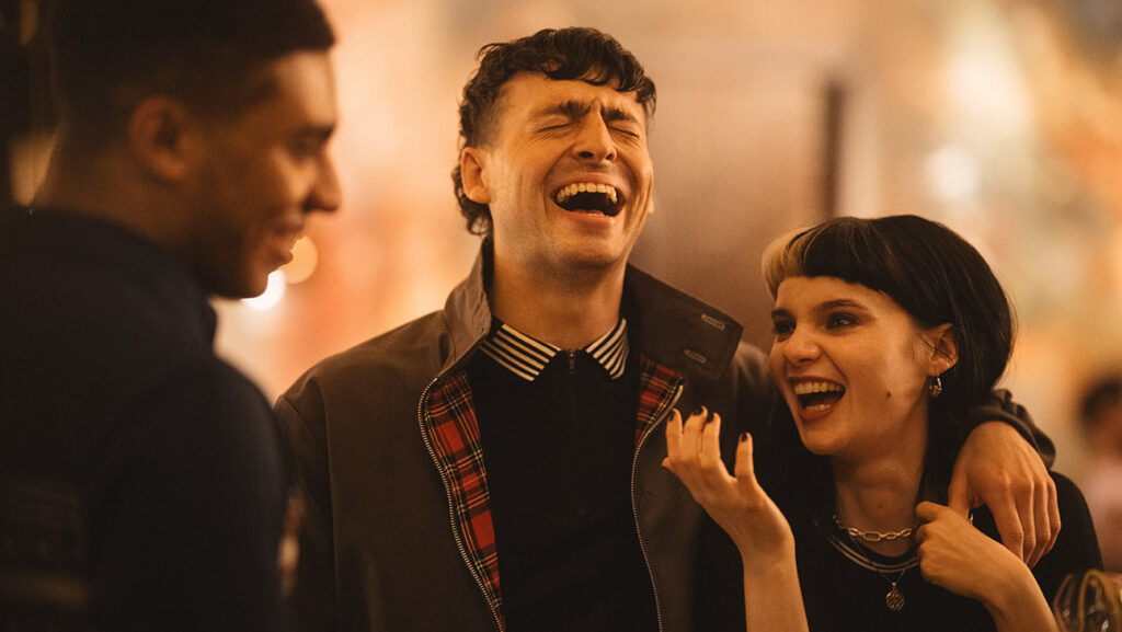 I See Buildings Fall Like Lightning Wins Directors’ Fortnight Oli (Jay Lycurgo), Patrick (Anthony Boyle), and Shiv (Lola Petticrew) in I See Buildings Fall Like Lightning.