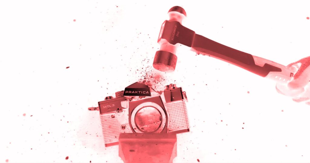 Photographers Are Livid About a Photo Festival’s Camera-Busting Rage Room Photographers Are Livid About a Photo Festival's Camera-Busting Rage Room