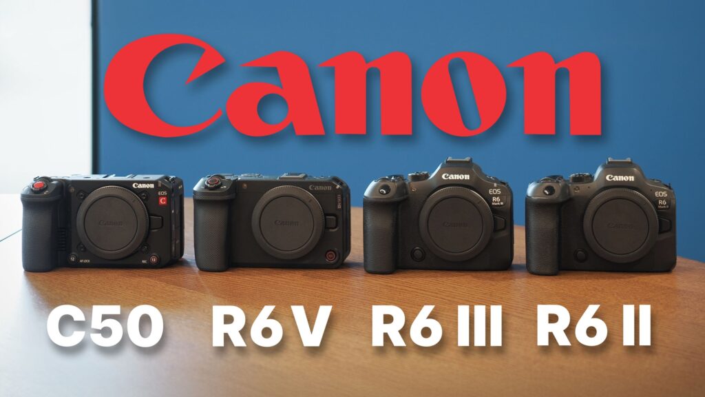 Will the real Canon EOS R6 please stand up! Do you need the R6 II, R6 III, R6 V or C50? Will the real Canon EOS R6 please stand up! Do you need the R6 II, R6 III, R6 V or C50?