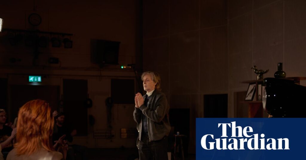 ‘It’s a bit emotional’: Paul McCartney plays new songs to fans at Abbey Road | Paul McCartney ‘It’s a bit emotional’: Paul McCartney plays new songs to fans at Abbey Road | Paul McCartney