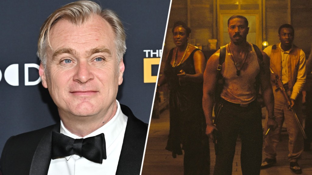 Christopher Nolan On Convincing Ryan Coogler To Film ‘Sinners’ On Imax Christopher Nolan On Convincing Ryan Coogler To Film 'Sinners' On Imax