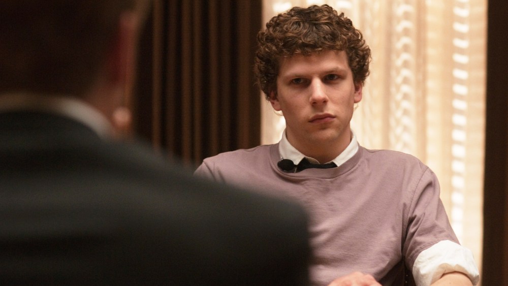 Jesse Eisenberg on Rejecting Mark Zuckerberg Role in Social Reckoning Jesse Eisenberg on Rejecting Mark Zuckerberg Role in Social Reckoning