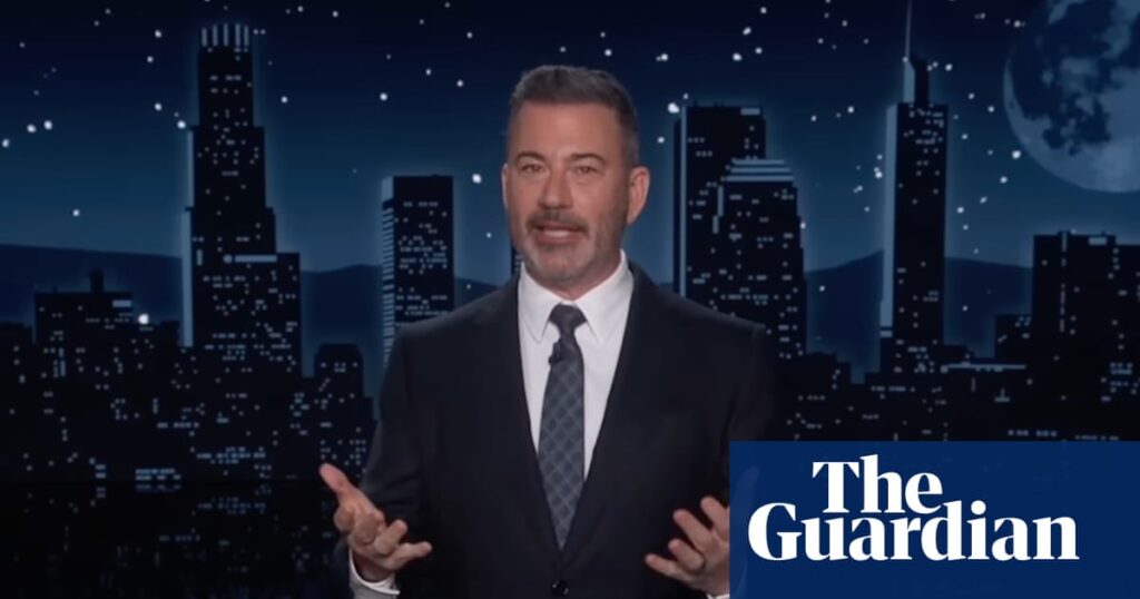 Jimmy Kimmel on Trump’s reflecting pool: ‘latest waste of money to promote his glorious reign’ | Late-night TV roundup Jimmy Kimmel on Trump’s reflecting pool: ‘latest waste of money to promote his glorious reign’ | Late-night TV roundup