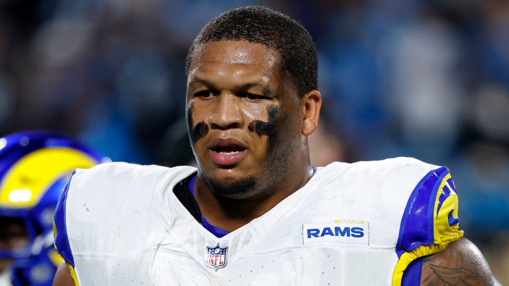 Rams’ Alaric Jackson Dom. Violence Accuser Reveals She’s Pregnant In Restraining Order Application Rams' Alaric Jackson Dom. Violence Accuser Reveals She's Pregnant In Restraining Order Application
