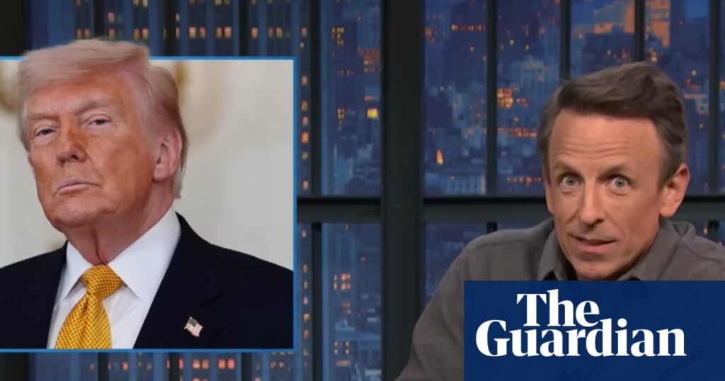 Seth Meyers on Trump not paying taxes: ‘If he doesn’t wanna do something, he just doesn’t do it’ | Late-night TV roundup