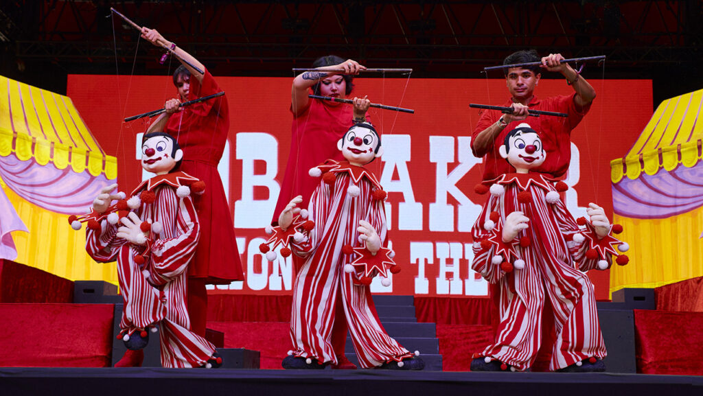 The Bob Baker Marionette Theater Pulls Strings Back Into Zeitgeist The Bob Baker Marionette Theater performs at Coachella in 2026.