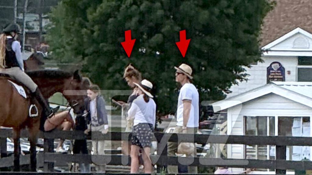 Blake Lively and Ryan Reynolds Horsin’ Around In Upstate NY During Taylor Swift’s Wedding Blake Lively and Ryan Reynolds Horsin' Around In Upstate NY During Taylor Swift's Wedding