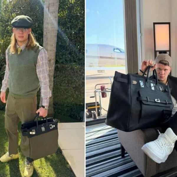 Erling Haaland’s $50,000 Hermes man bags can help rescue luxury Erling Haaland's $50,000 Hermes man bags can help rescue luxury