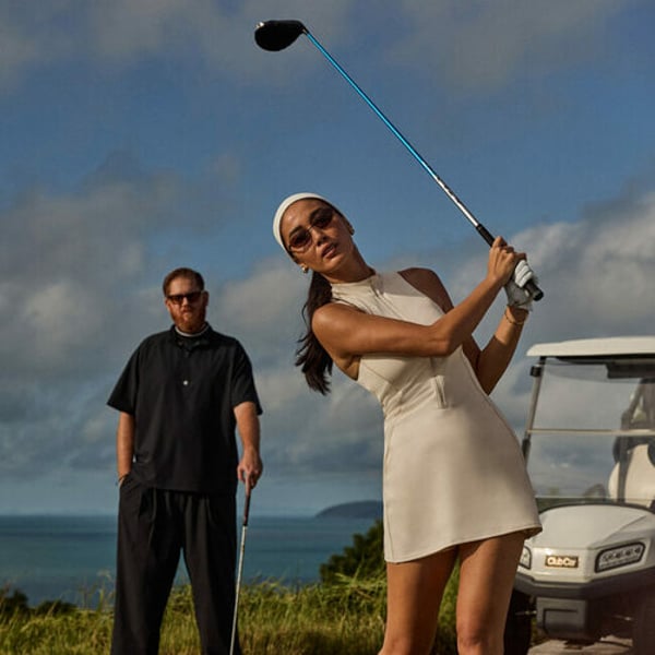 Fabletics launches second golf collaboration with Stephen and Erica Malbon Fabletics launches second golf collaboration with Stephen and Erica Malbon