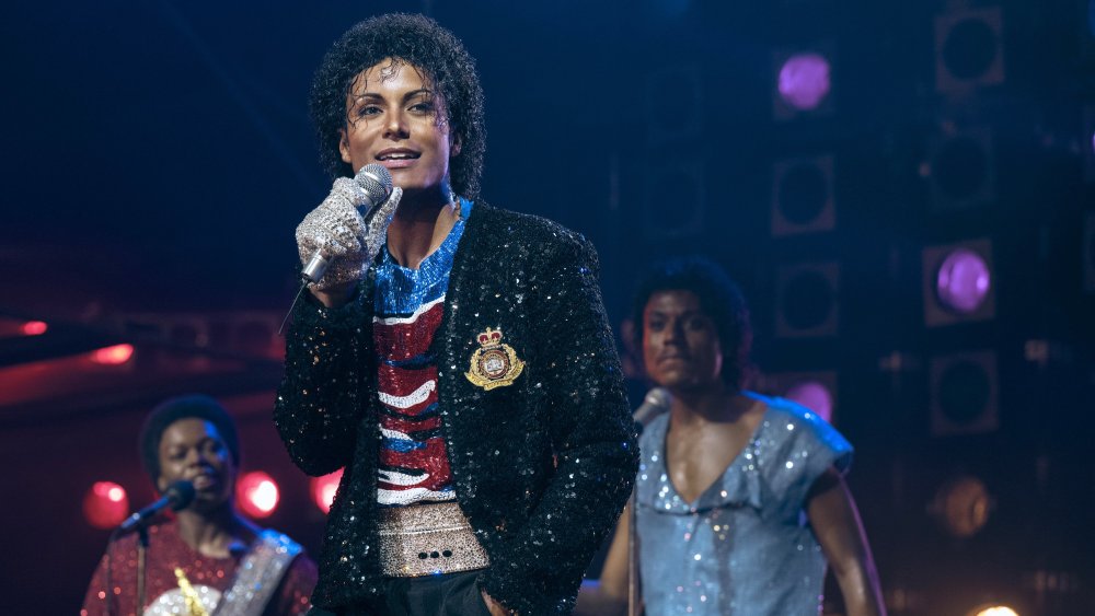 Michael Sets Streaming Release Date for Michael Jackson Movie on Starz MICHAEL, from left: Rhyan Hill as Tito Jackson, Jaafar Jackson as Michael Jackson, Tre' Horton as Marlon Jackson, 2026. ph: Glen Wilson / © Lionsgate / Courtesy Everett Collection