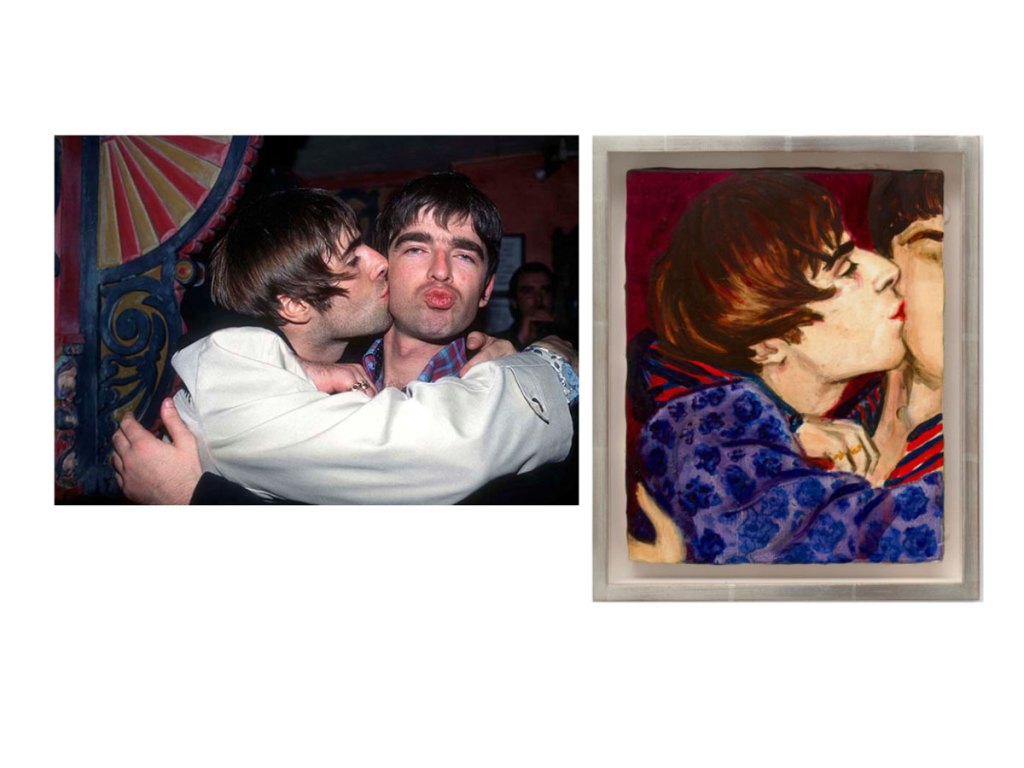 Photographer sues painter Elizabeth Peyton for copying Oasis image Photographer sues painter Elizabeth Peyton for copying Oasis image