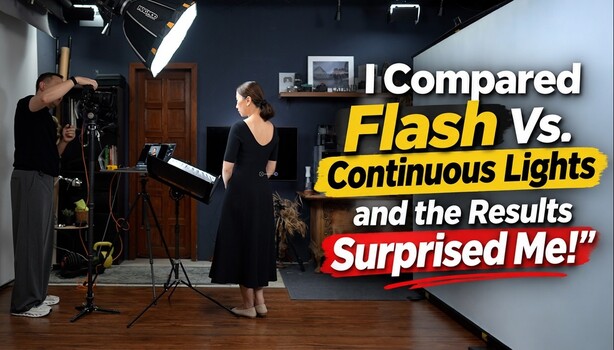 Flash vs Continuous Light for Portraits Flash vs Continuous Light for Portraits