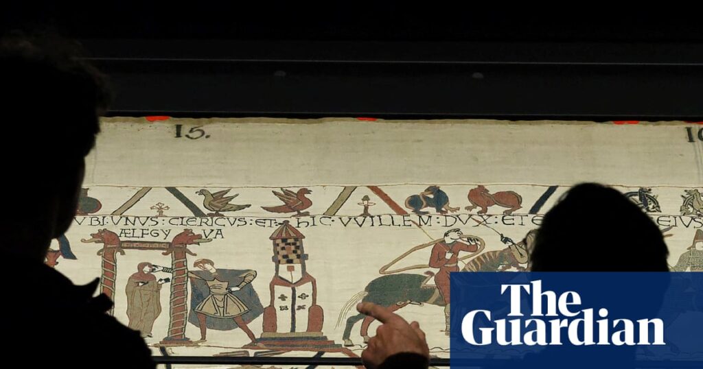 Bayeux tapestry becomes pop culture hit as young people more keen to see exhibition than top films | Bayeux tapestry Bayeux tapestry becomes pop culture hit as young people more keen to see exhibition than top films | Bayeux tapestry
