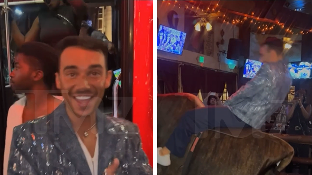 Influencer Landon Romano Hunts for Boyfriend on TMZ After Dark Tour