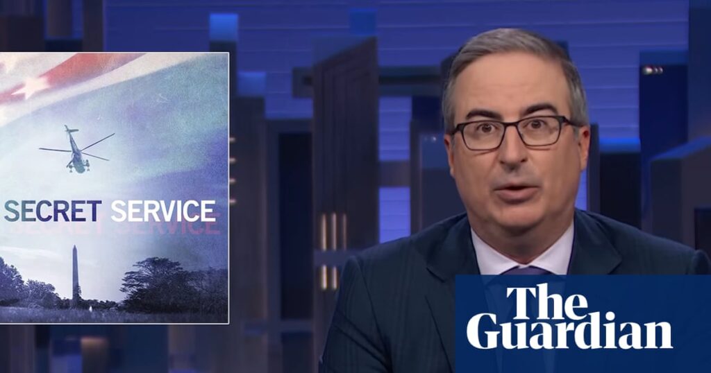 John Oliver on the overstretched, underfunded Secret Service: ‘Actively reckless’ | John Oliver