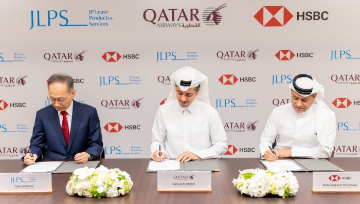 Qatar Airways Group Signs Inaugural Japanese Financing Agreement with Partners HSBC and JP Lease | News Qatar Airways Group Signs Inaugural Japanese Financing Agreement with Partners HSBC and JP Lease | News