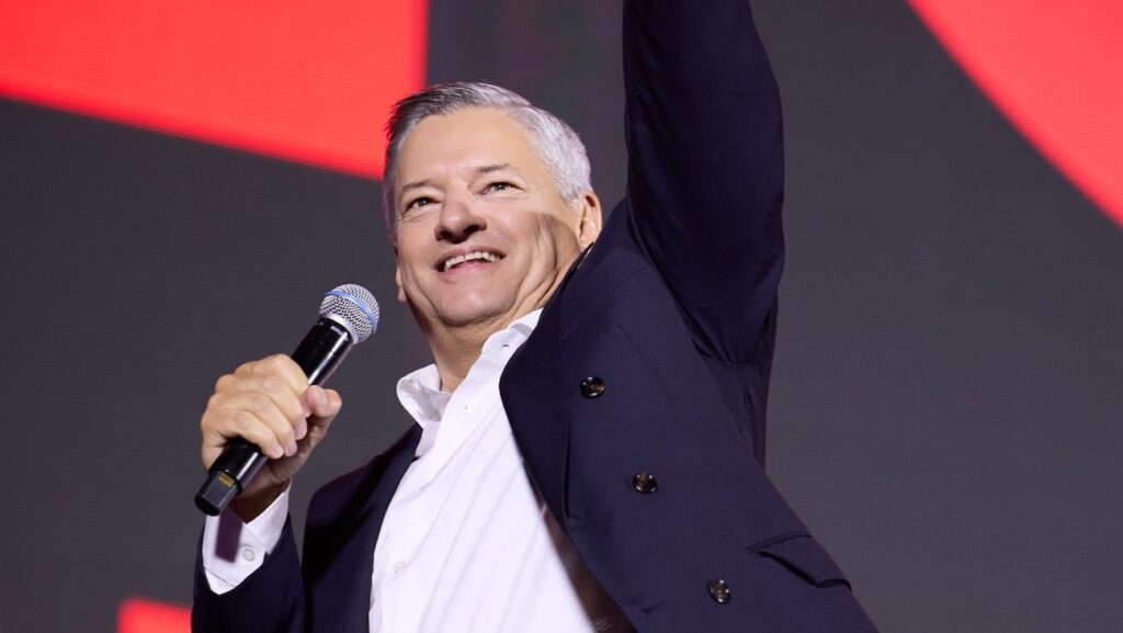Sarandos Flies Into Seoul For Netflix’s 10 Years in Korea Celebration Netflix Co-CEO Ted Sarandos in Seoul