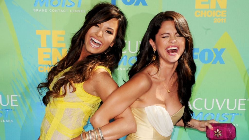 Selena Gomez, Demi Lovato Reunite for New Rare Beauty Campaign