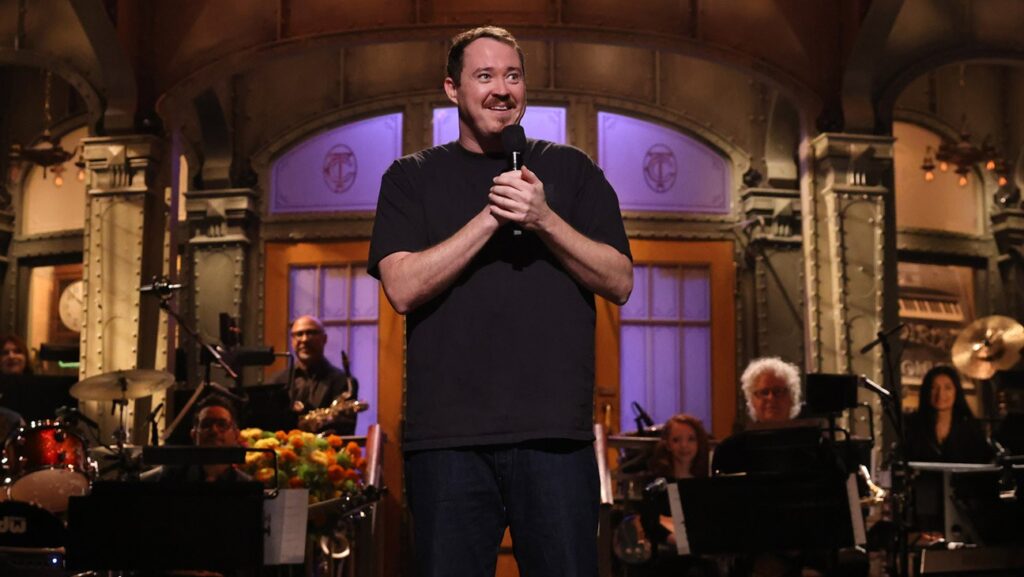 Saturday Night Live - Season 52 Host Shane Gillis during the monologue on Saturday, October 10, 2026